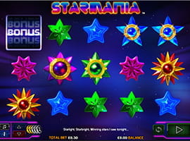 Starmania Free Spins Bonus