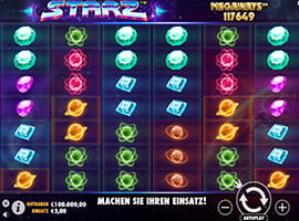 Das Starz Megaways Slot Spiel