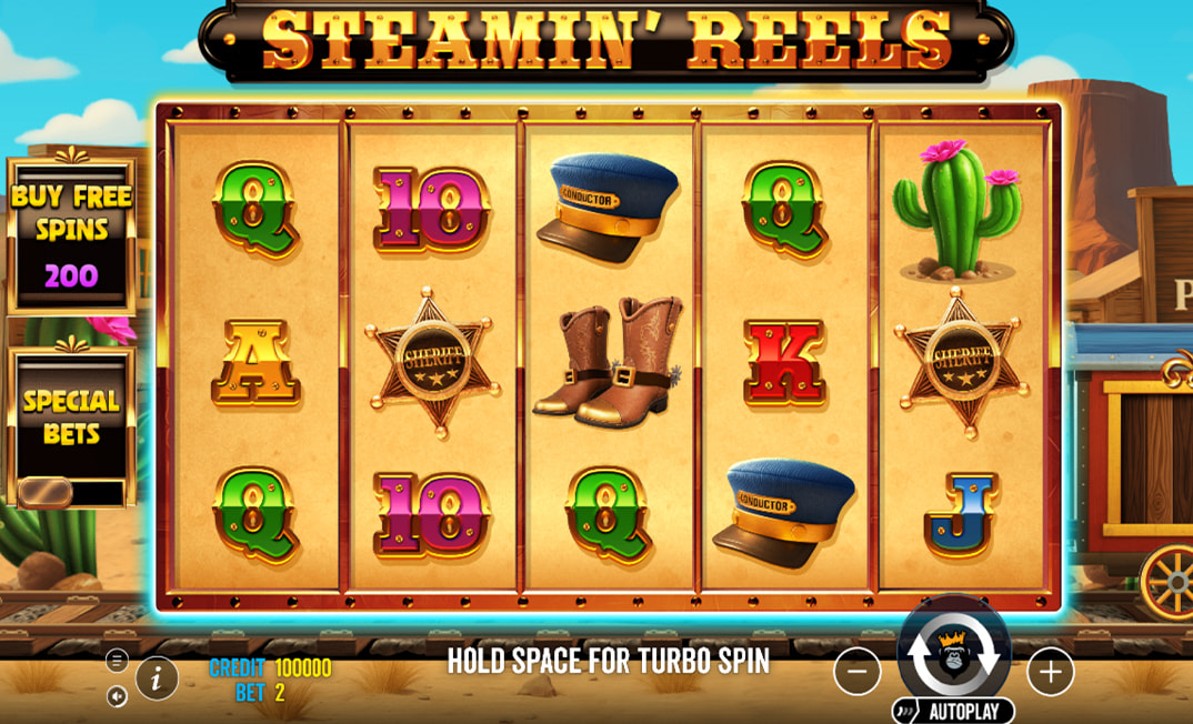 Steamin' Reels Demo Game