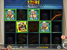 A Big Win on the Store Wars Slot Machine