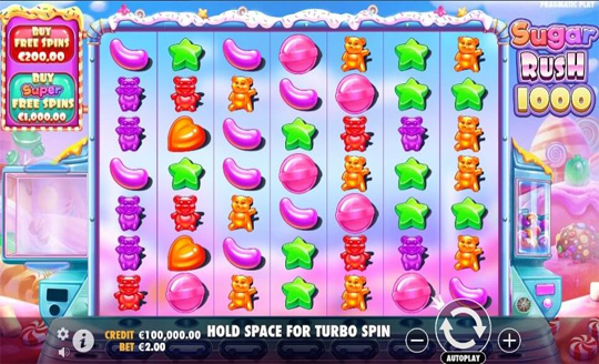 Sugar Rush 1000 Slot