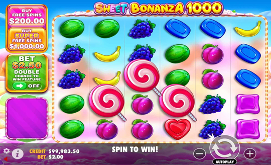 Sweet Bonanza 1000 slot