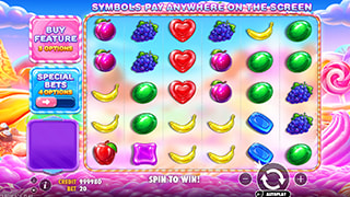 Sweet Bonanza 2500 Gameplay