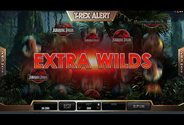 35 Extra Wilds During the T-Rex Bonus Round