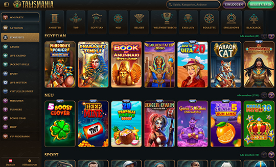 Talismania Casino