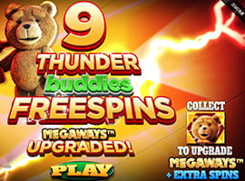 The Thunder Buddies Bonus on the Ted Megaways Online Slot