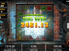 A Big Win on the Temple Tumble Megaways Slot Machine