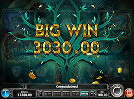 A Big Win on The Green Knight Slot Machine