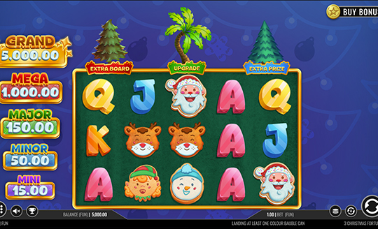 3 Christmas Fortunes slot