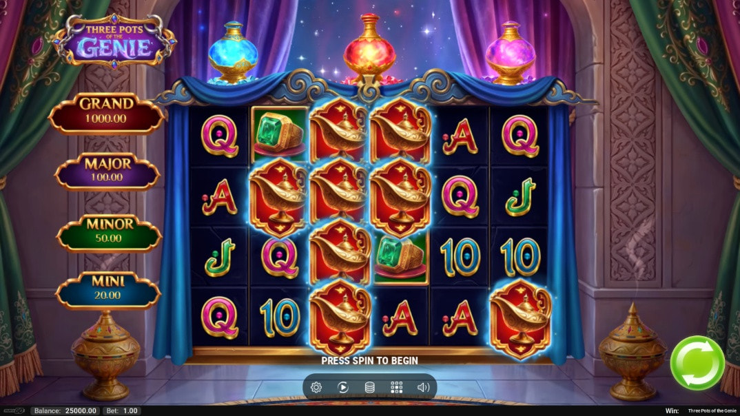 Three Pots of the Genie Demo Game
