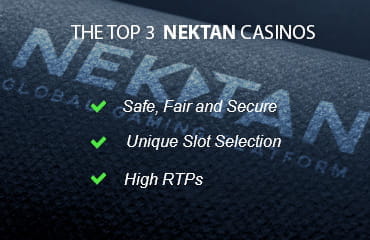 The Top 3 Nektan Casinos