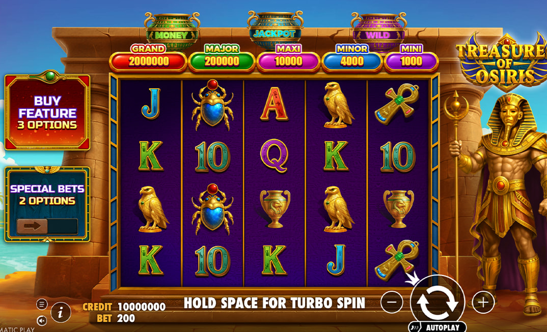 Treasures of Osiris Demo Game