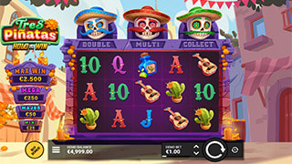 Tres Pinatas Hold & Win Gameplay