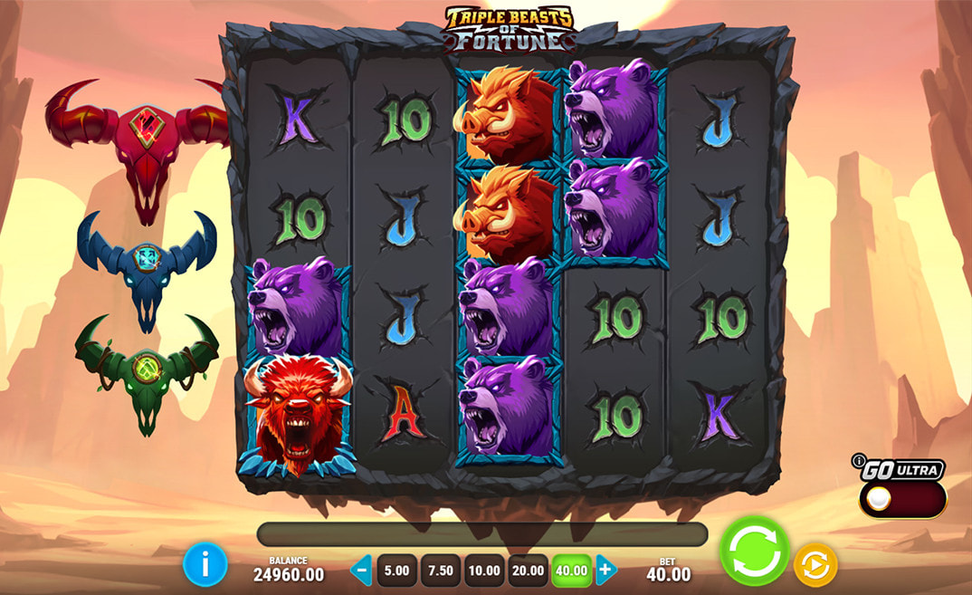 Triple Beasts of Fortune Demo Game