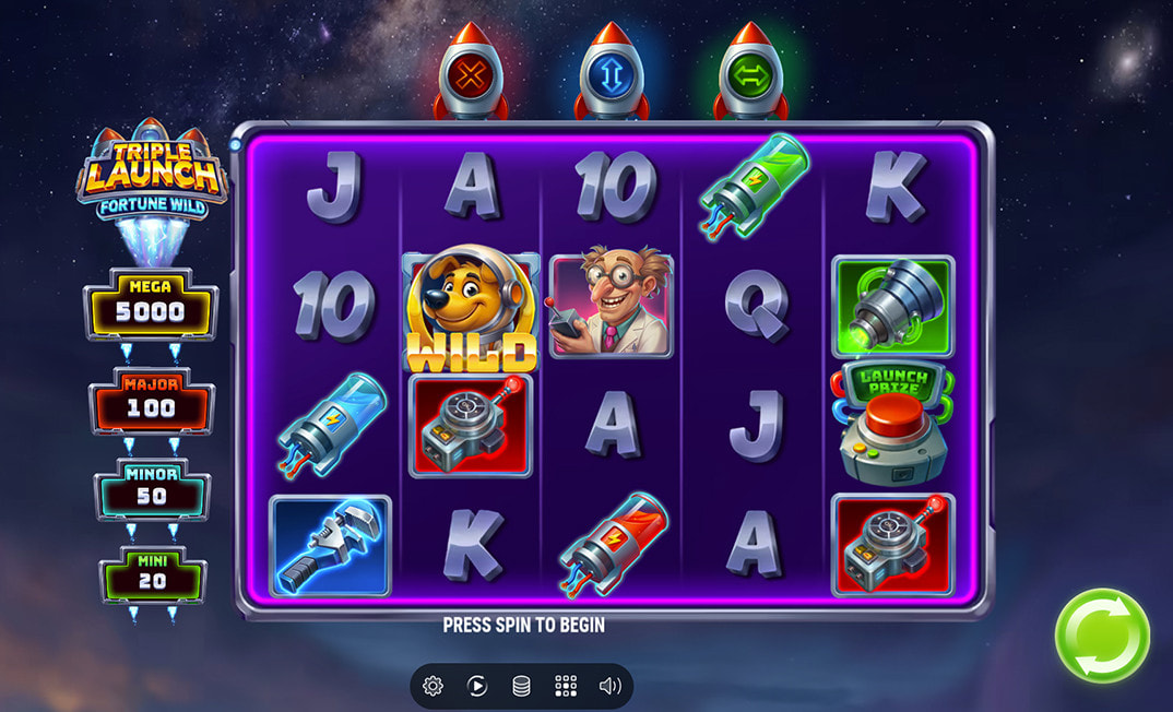 Triple Launch Fortune Wild Demo Game