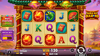 Triple Pot Diamond Gameplay