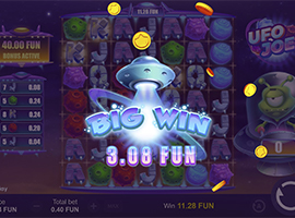A Big Win on the UFO Joe Slot Machine