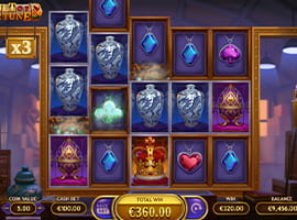 The Dropdown Respins on the Vault of Fortune Online Slot
