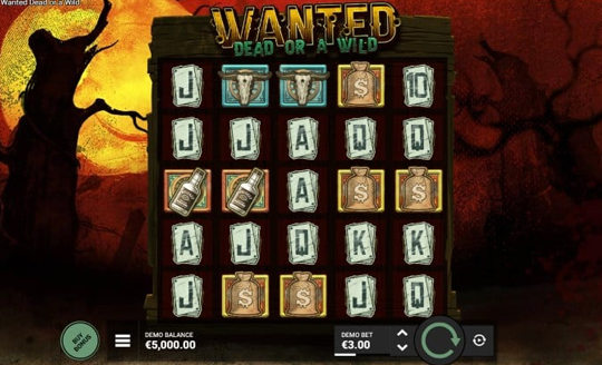 Wanted Dead or a Wild Slot