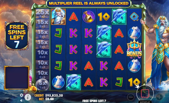 Waves of Poseidon Slot