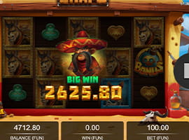 A Big Win on the Wild Chapo Slot Machine