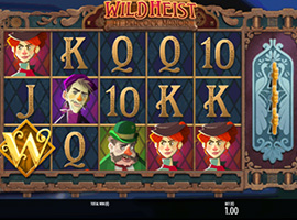 The Wild Heist at Peacock Manor Slot Game