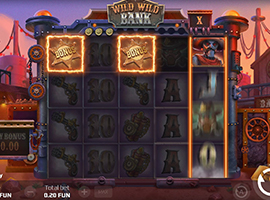 A Big Win on the Wild Wild Bank Slot Machine