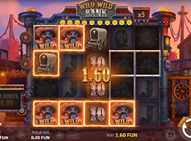 The Buy Bonus on the Wild Wild Bank Online Slot