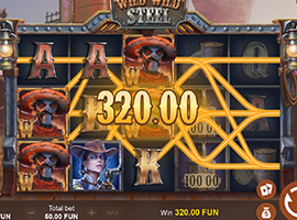 A Big Win on the Wild Wild Steel Slot Machine