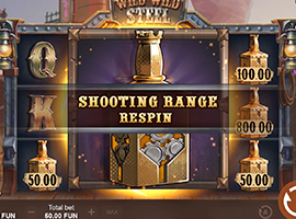 The Respin Feature on the Wild Wild Steel Online Slot