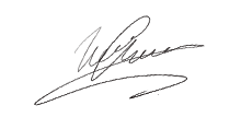 Will Connington's signature