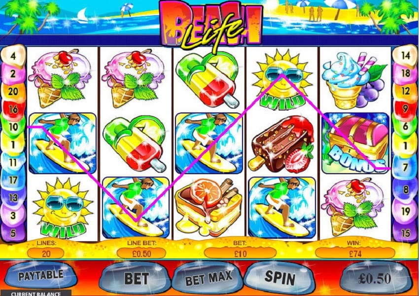 beach life slot