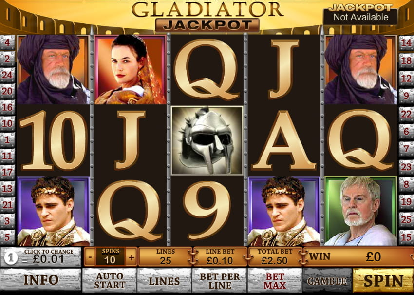 A screenshot from Gladiator