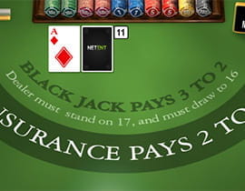 Blackjack Insurance Bet