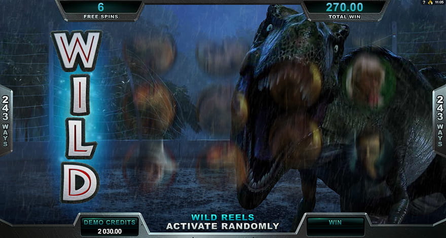 Jurassic Park T-Rex Bonus