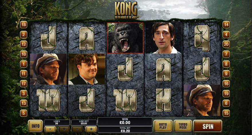 Playtech King Kong Slot