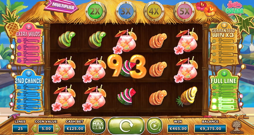 Spiña Colada Slot