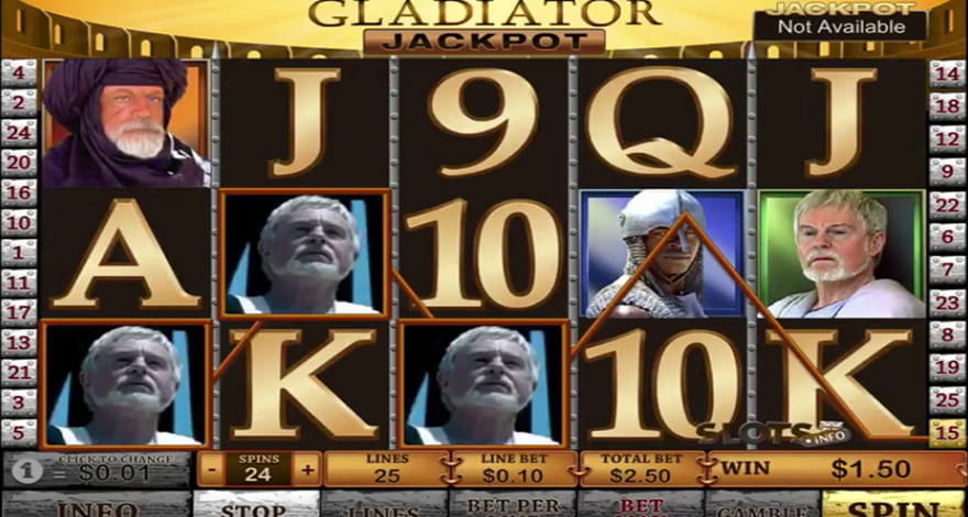 Gladiator Slot by Playtech