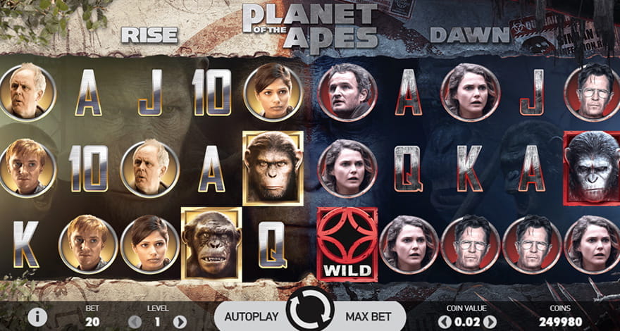 Planet of The Apes Slot by NetEnt