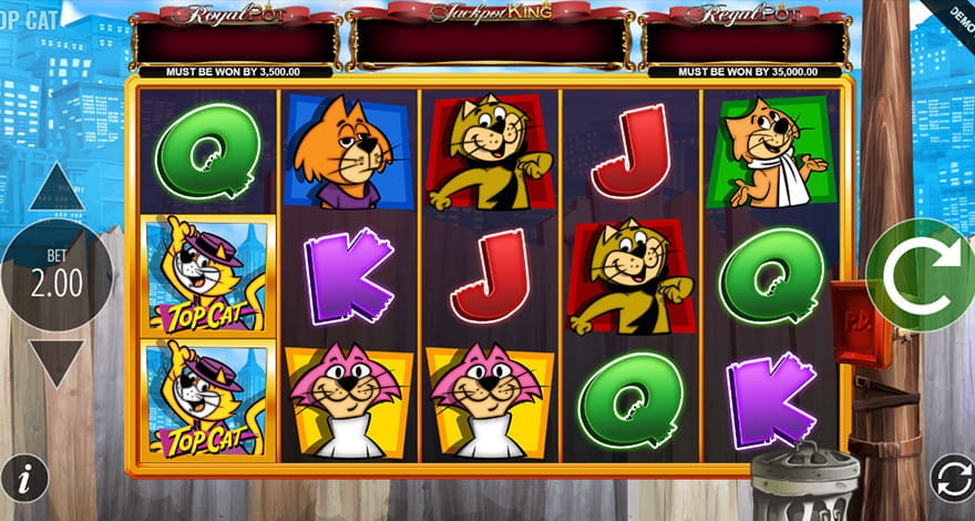 Top Cat Slot Gameplay