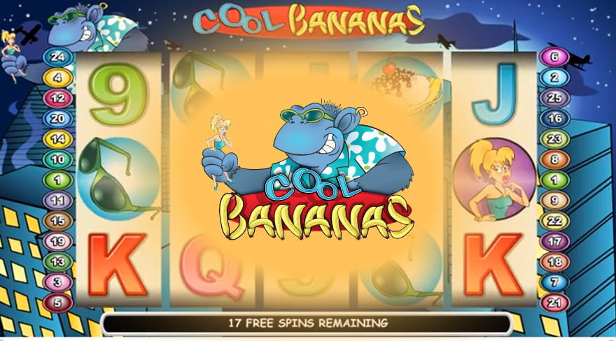 Cool Bananas Slot Win of €3,000 in a Demo Play Version via Sloty
