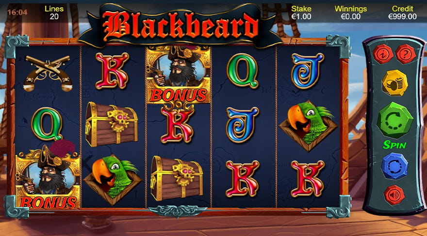 Top 10 Pirate Slots Blackbeard