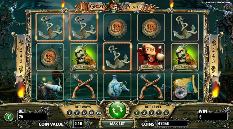 Top 10 Pirate Slots Ghost Pirates