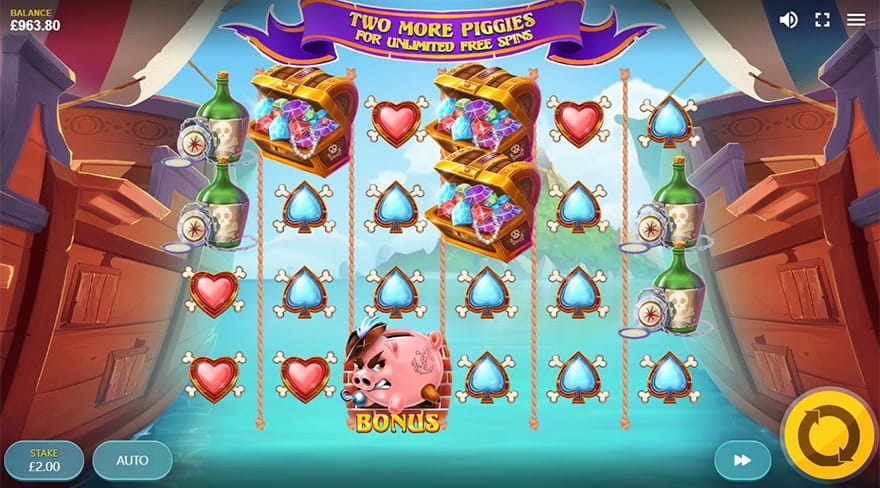 Top 10 Pirate Slots Piggy Pirates
