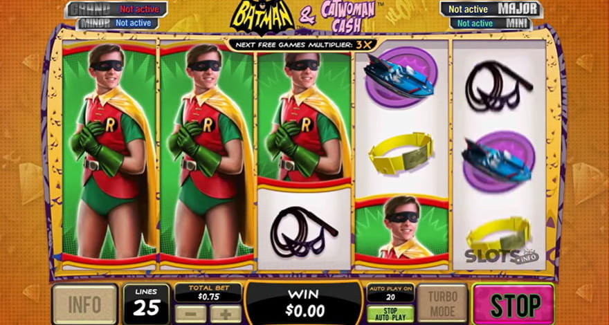 Batman and Catwoman Slot by Playtech 