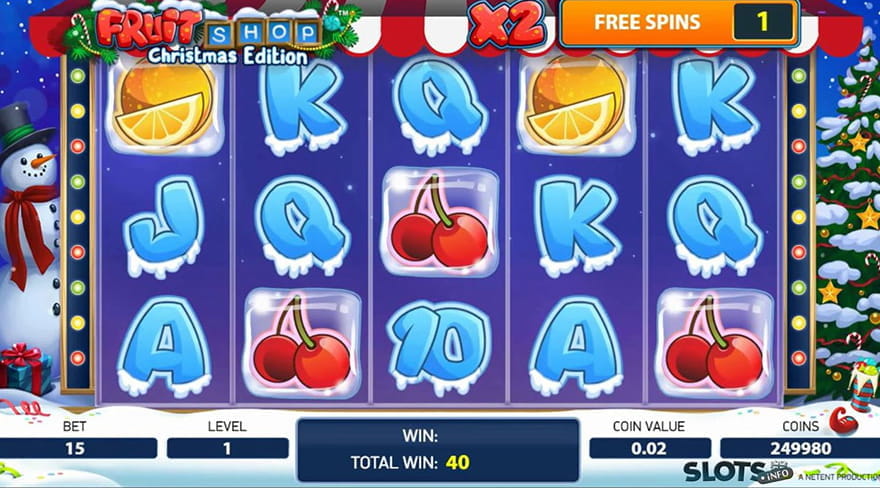 fruit shop christmas edition slot