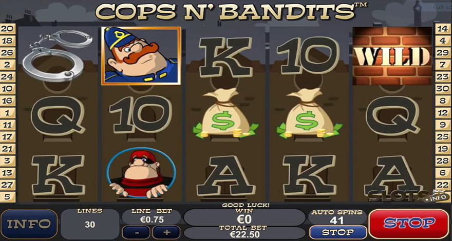 Crime Slots Cops N' Bandits