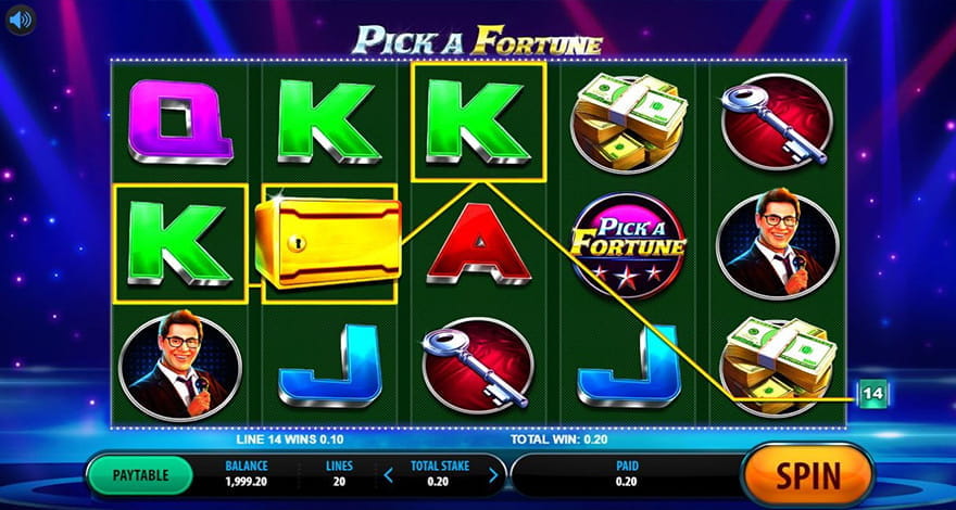 Game Show Slots Pick a Fortune