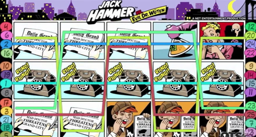 Jack Hammer Slot by NetEnt 