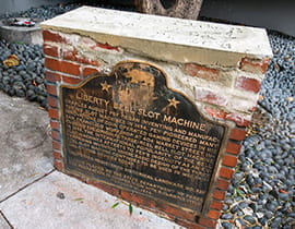 Plaque Commemorating the Work of Charles Fey 